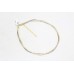 1 Pc Sterling Silver 925 Yellow Gold Plated Anklet Payal Designer Handmade A438